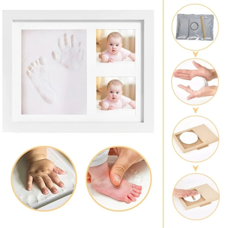 Photo Frame With Mold Clay Imprint Kit